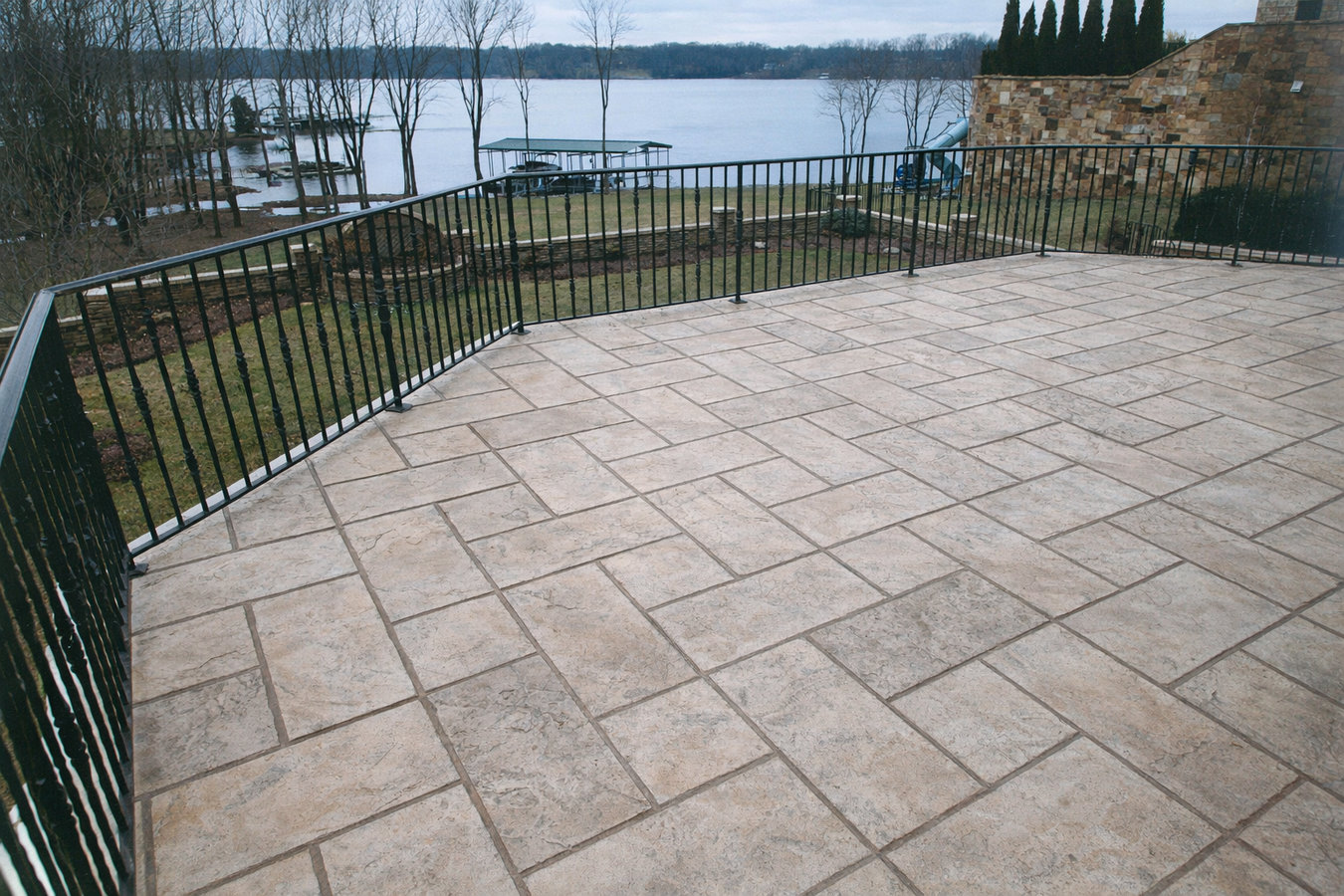 Decorative concrete in Midland, MI